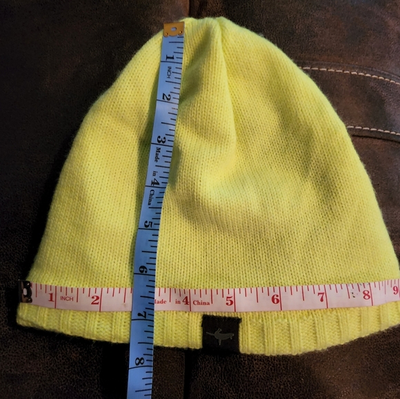 ❄️🌡❄️Waterproof cold weather beanie toboggan stocking hat sealskinz men's neon. - Picture 10 of 12